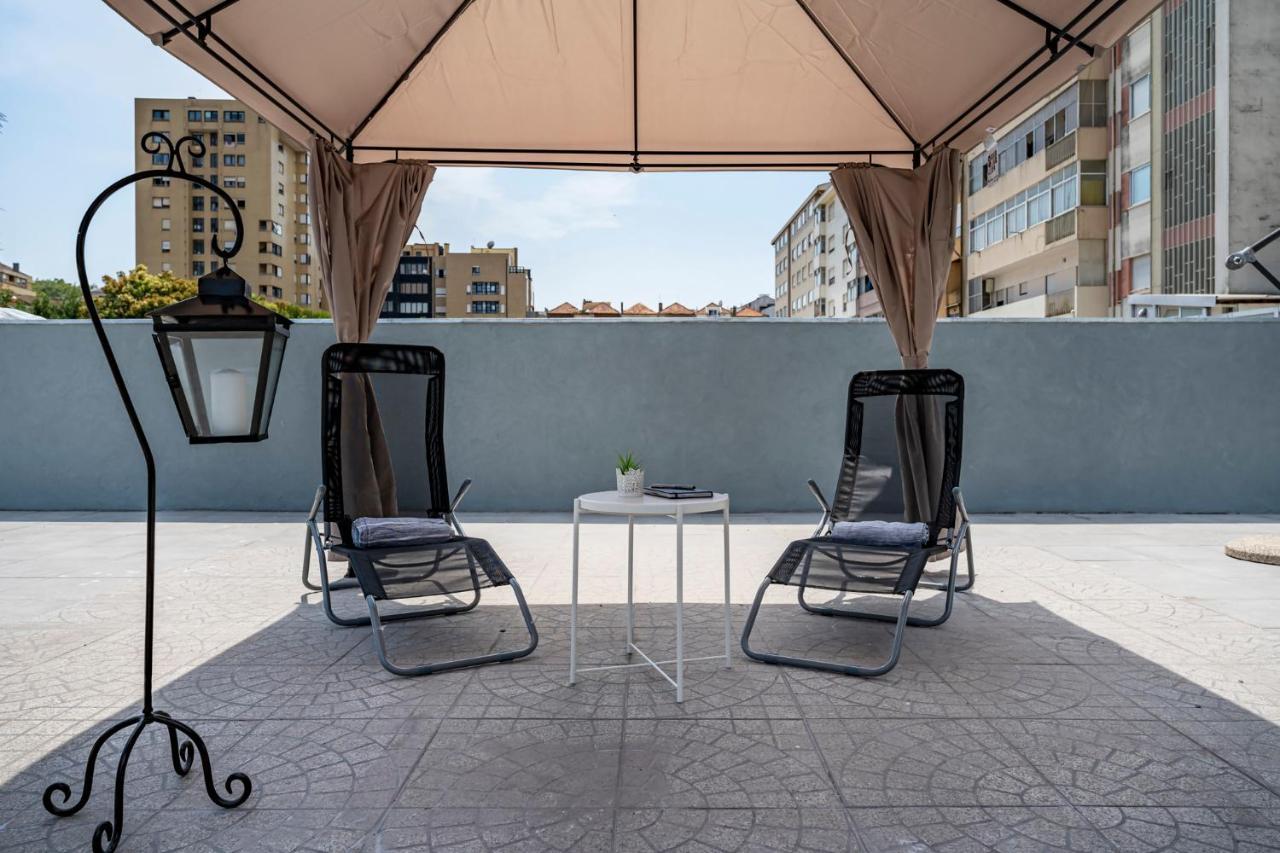 Oporto Guest House Terrace Exterior photo